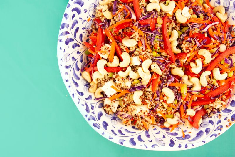 Chopt protein power plate with grilled salmon