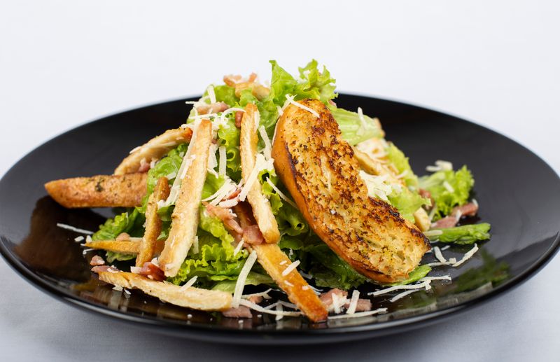 Chopt weekend brunch plate with eggs and fresh salad